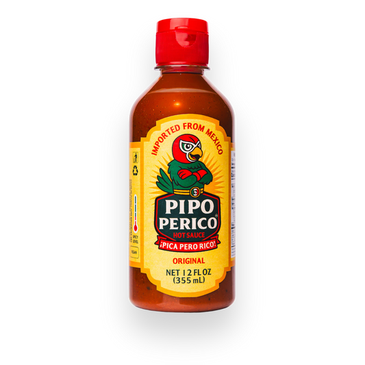 Original Flavor, Pipo Perico Hot Sauce, 12 FL OZ (355mL)