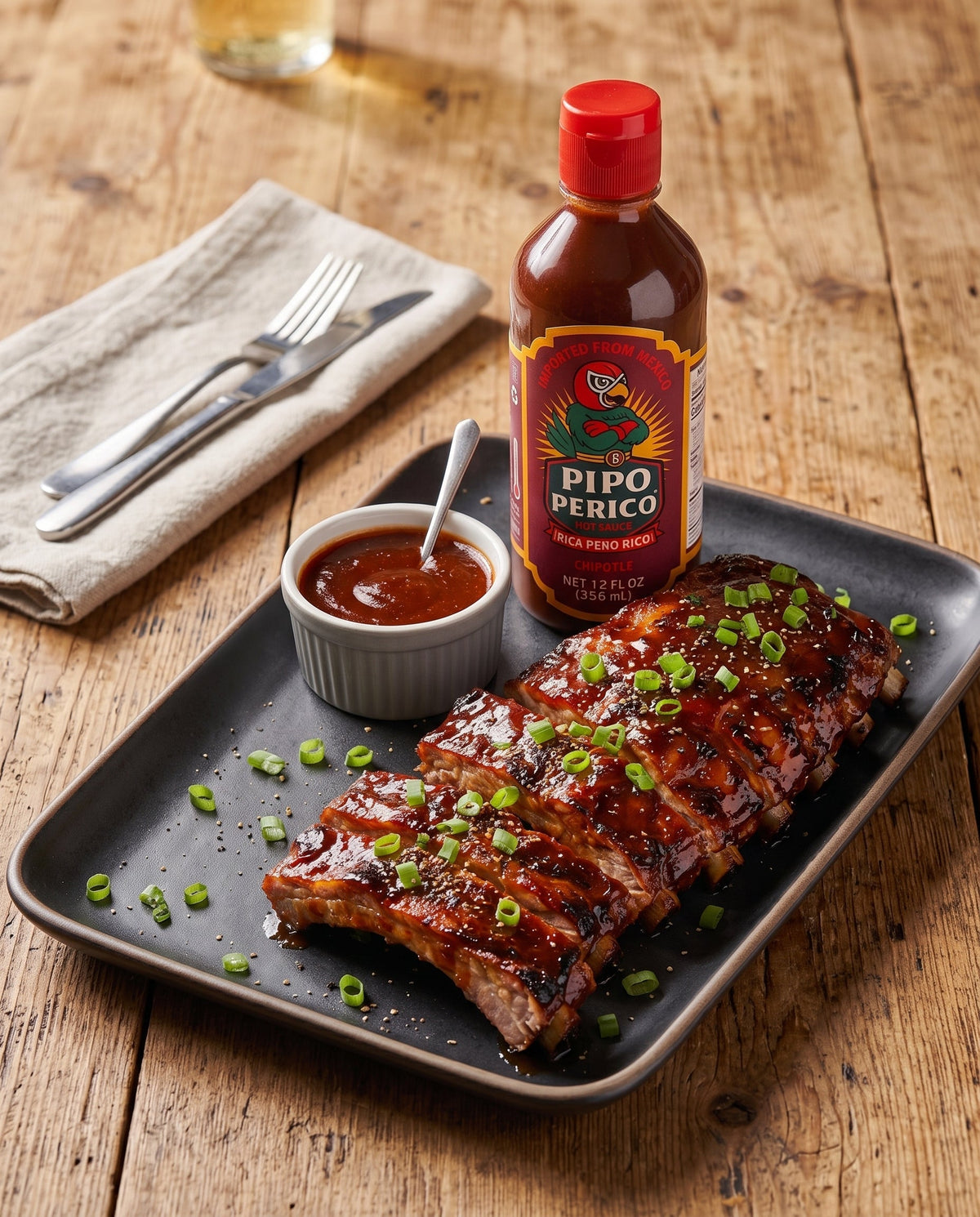 Chipotle Glazed Pork Ribs
