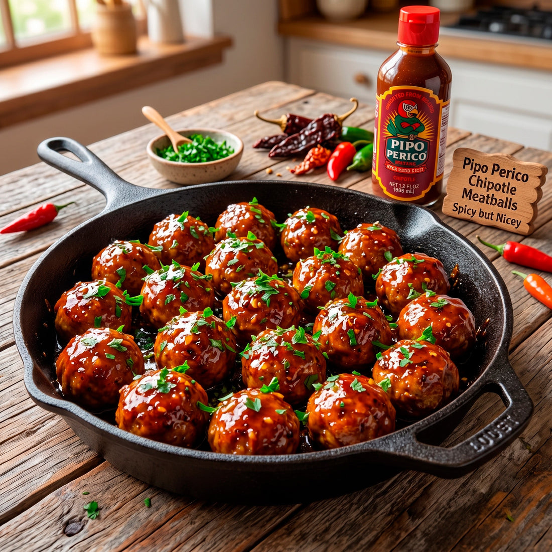 Pipo Perico Chipotle Honey Meatball