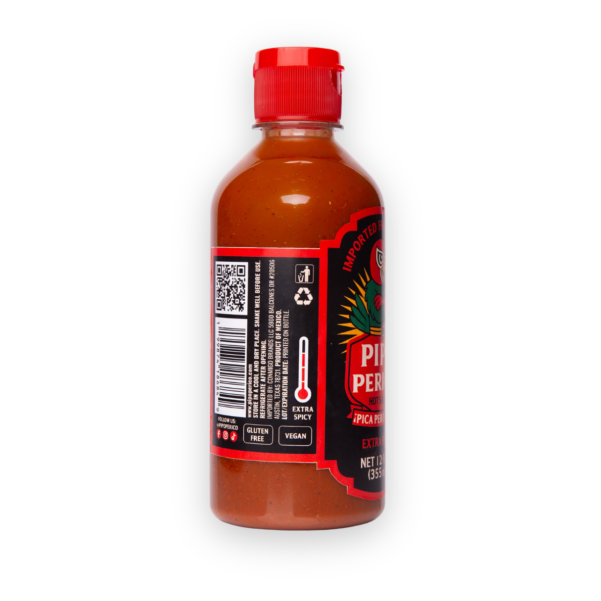 Salsa picante Pipo Perico 12 fl. oz. (355 ml)