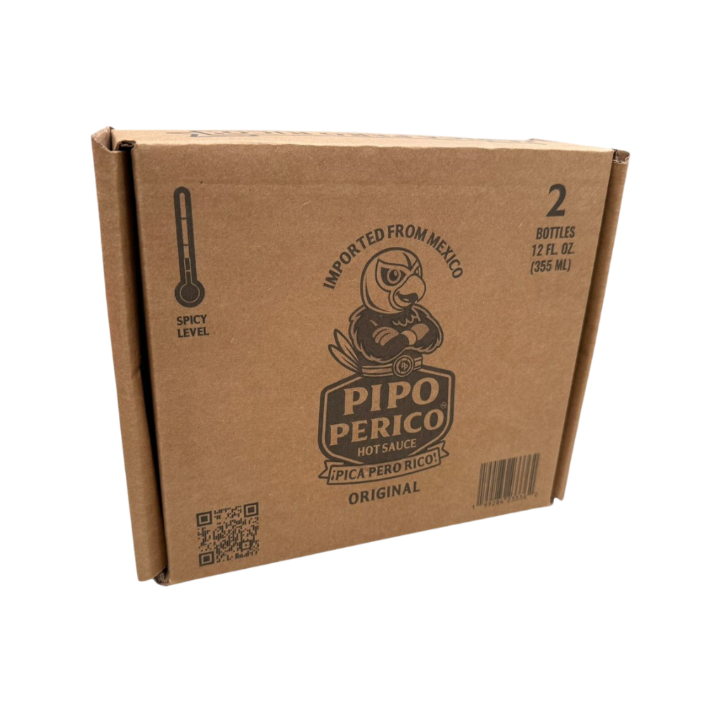 Pipo Perico Original Hot Sauce (Pack of 2) 12 fl oz (355 ml) each