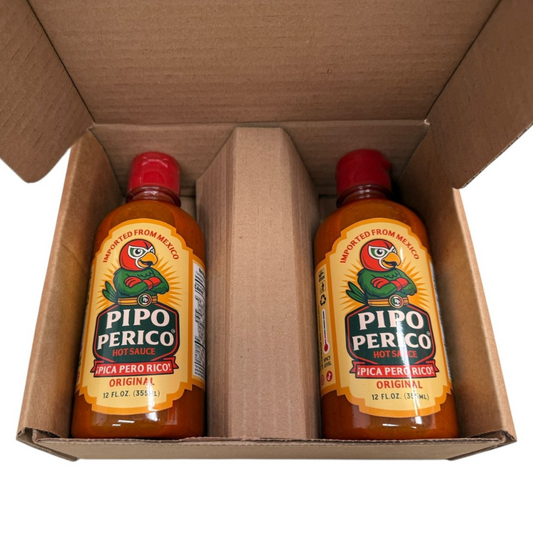Pack of 2, Pipo Perico Original Hot Sauce 12 FL OZ (355 mL) each