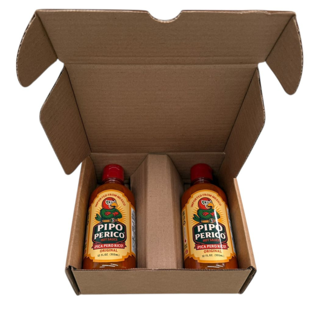 Pipo Perico Original Hot Sauce (Pack of 2) 12 fl oz (355 ml) each