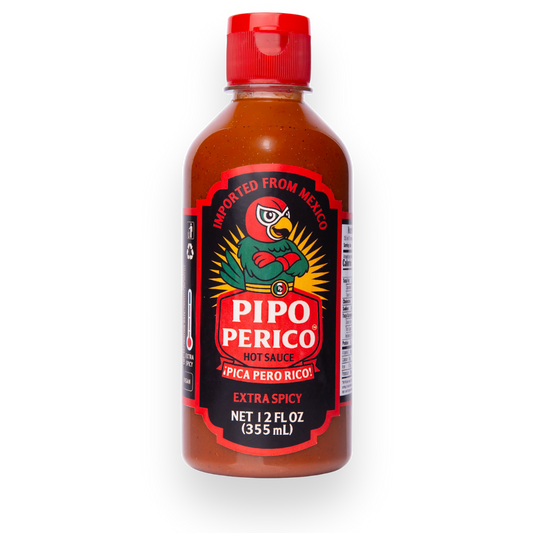 Extra Spicy, Pipo Perico Hot Sauce, 12 FL OZ (355 mL)