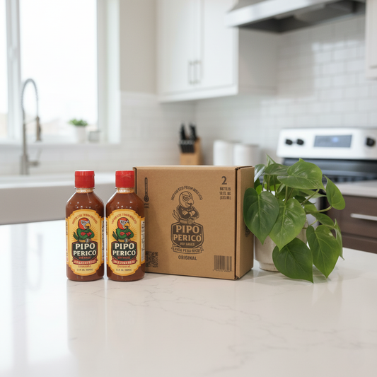 Pipo Perico Original Hot Sauce (Pack of 2) 12 fl oz (355 ml) each