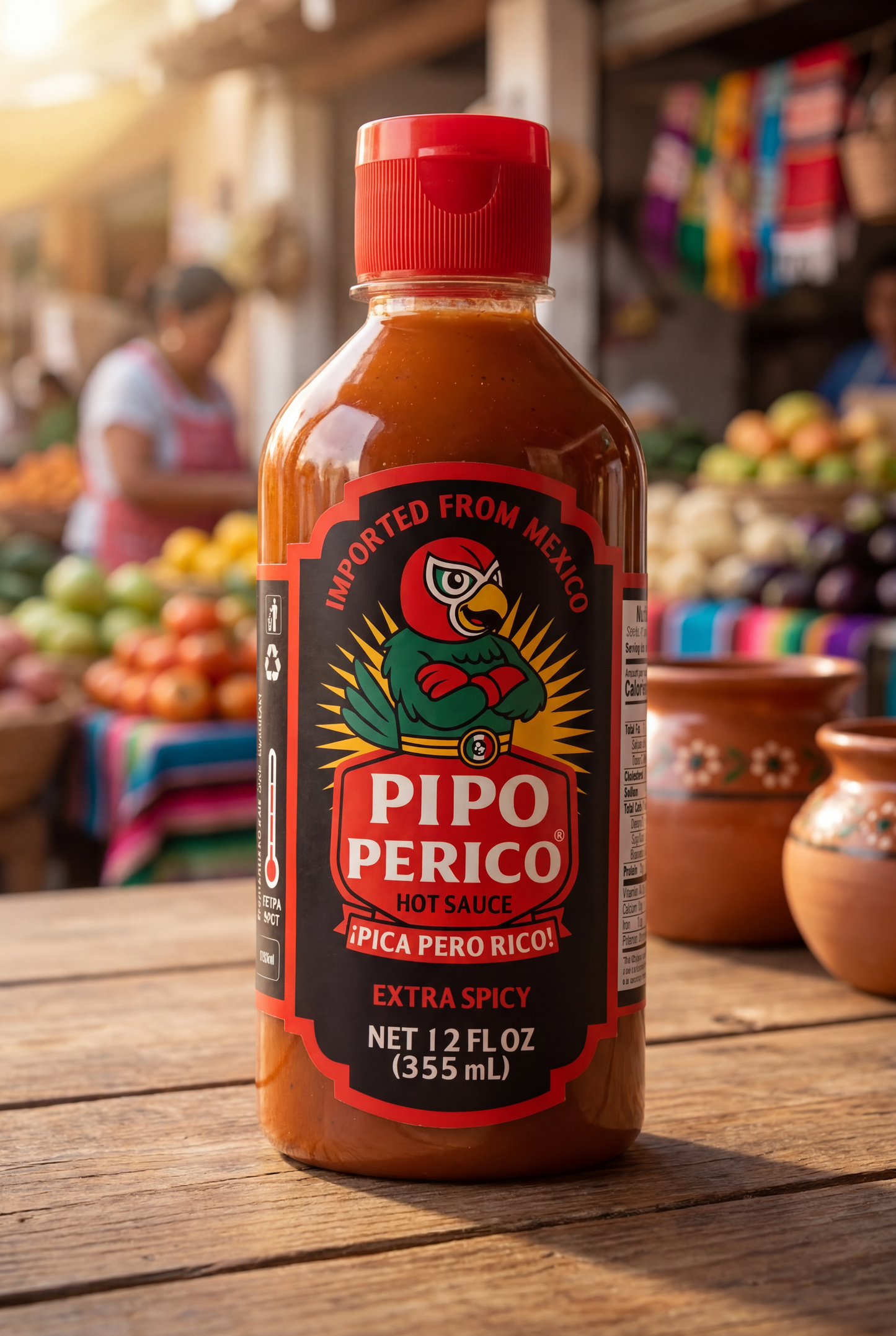 Salsa picante Pipo Perico 12 fl. oz. (355 ml)