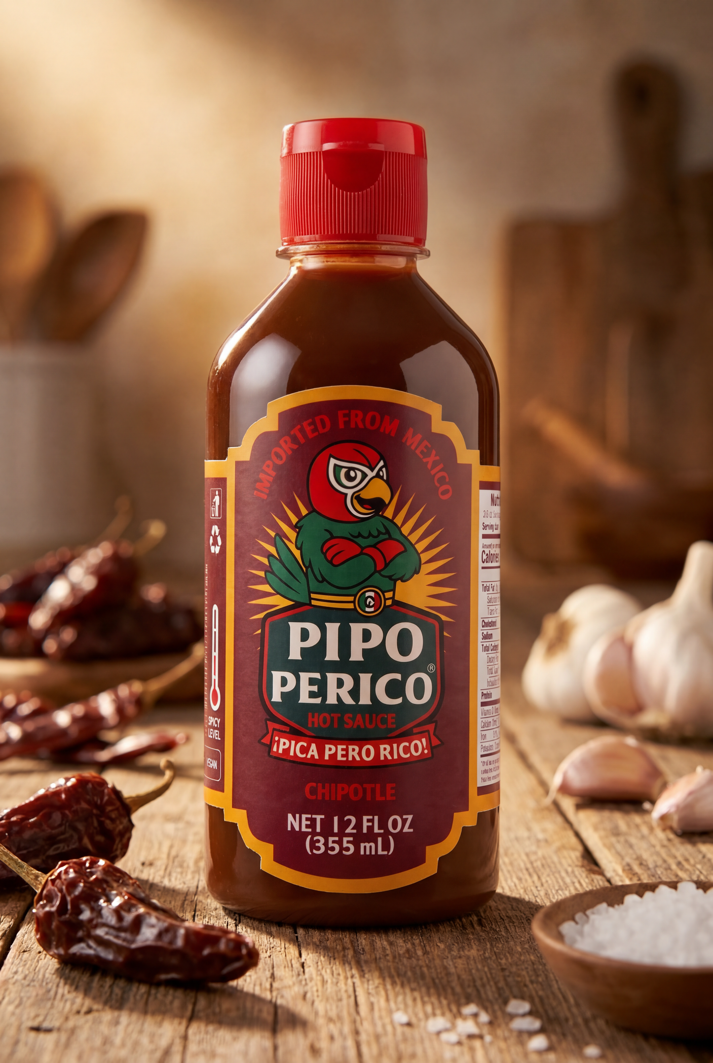 Salsa picante Pipo Perico 12 fl. oz. (355 ml)