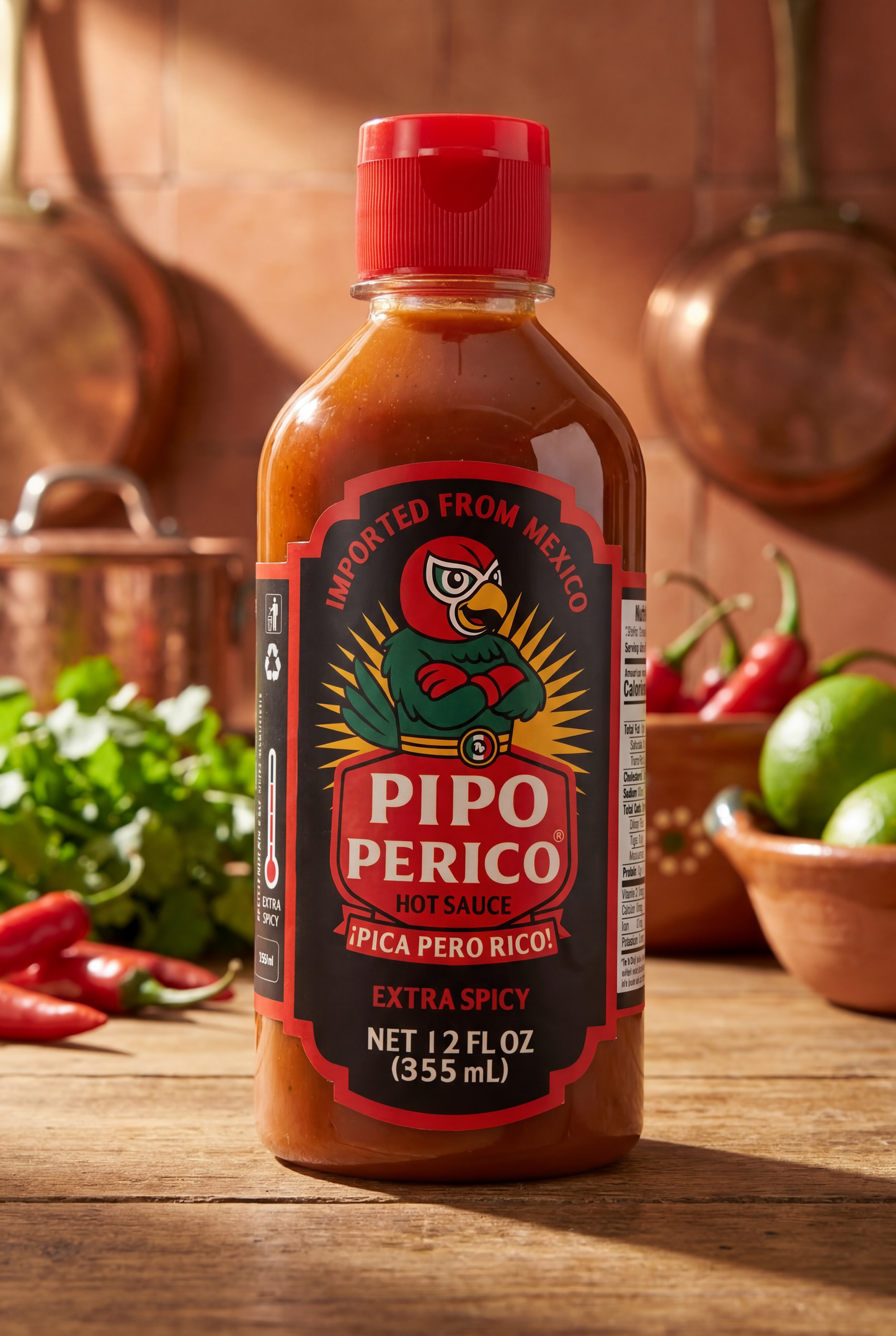 Salsa picante Pipo Perico 12 fl. oz. (355 ml)