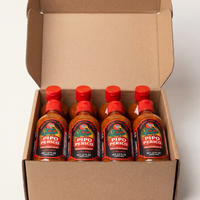 Caja con 12 Botellas de Salsa Pipo Perico – 12 fl oz (355 ml)