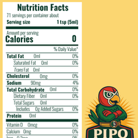Pipo Perico Hot Sauce Original Flavor 12 fl oz (355ml)