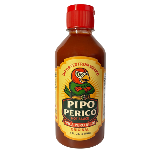 Pipo Perico Hot Sauce Original Flavor 12 fl oz (355ml)