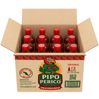 Case of 12 Bottles – Pipo Perico Original Hot Sauce – 12 FL OZ (355 mL)