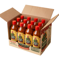 Case of 12 Bottles – Pipo Perico Original Hot Sauce – 12 FL OZ (355 mL)